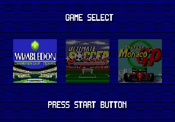 Sega Sports 1 (Europe) screen shot game playing